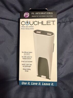 P3 International Couchlet USB Charging Station - White